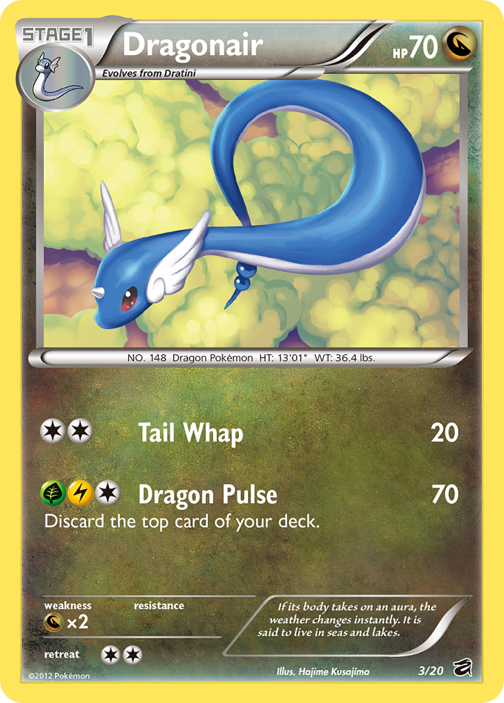 Dragonair (3/20) [Black & White: Dragon Vault] | Mindsight Gaming