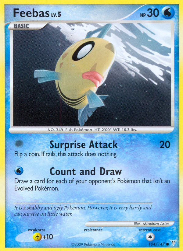 Feebas (104/147) [Platinum: Supreme Victors] | Mindsight Gaming