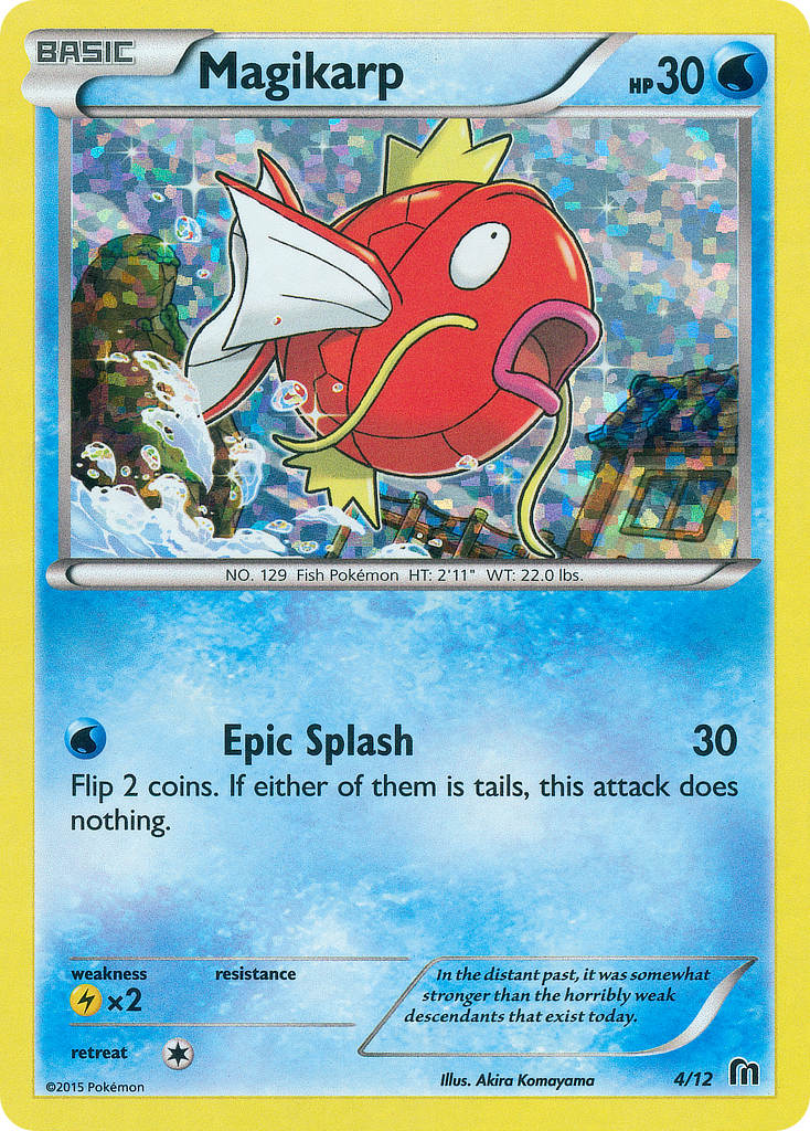 Magikarp (4/12) [McDonald's Promos: 2016 Collection] | Mindsight Gaming