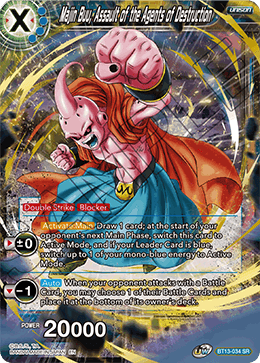 Majin Buu, Assault of the Agents of Destruction (Super Rare) [BT13-034] | Mindsight Gaming