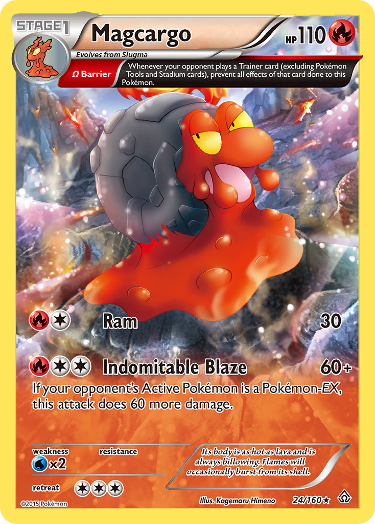 Magcargo (24/160) [XY: Primal Clash] | Mindsight Gaming