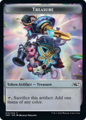 Teddy Bear // Treasure (013) Double-sided Token [Unfinity Tokens] | Mindsight Gaming