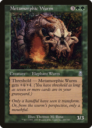 Metamorphic Wurm [Odyssey] | Mindsight Gaming