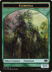 Elemental // Beast (019/036) Double-sided Token [Commander 2014 Tokens] | Mindsight Gaming