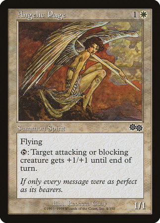 Angelic Page [Urza's Saga] | Mindsight Gaming