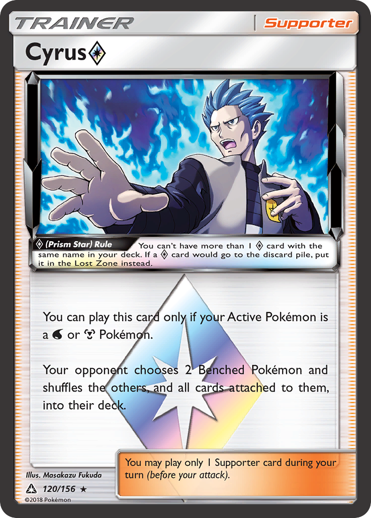 Cyrus (Prism Star) (120/156) [Sun & Moon: Ultra Prism] | Mindsight Gaming