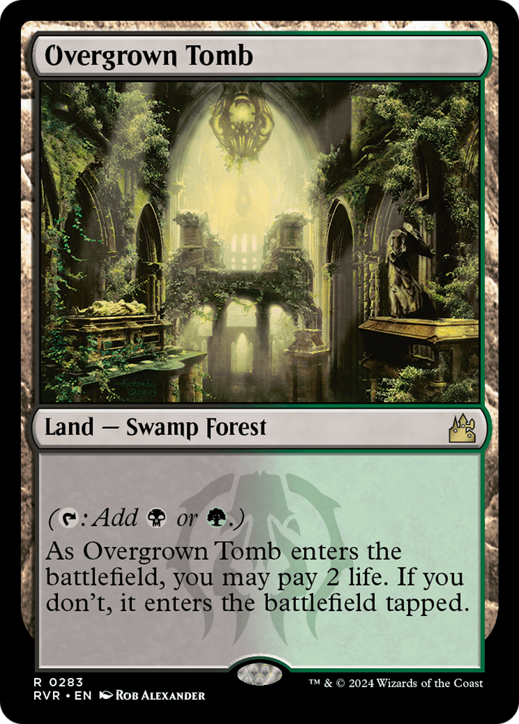 Overgrown Tomb [Ravnica Remastered] | Mindsight Gaming