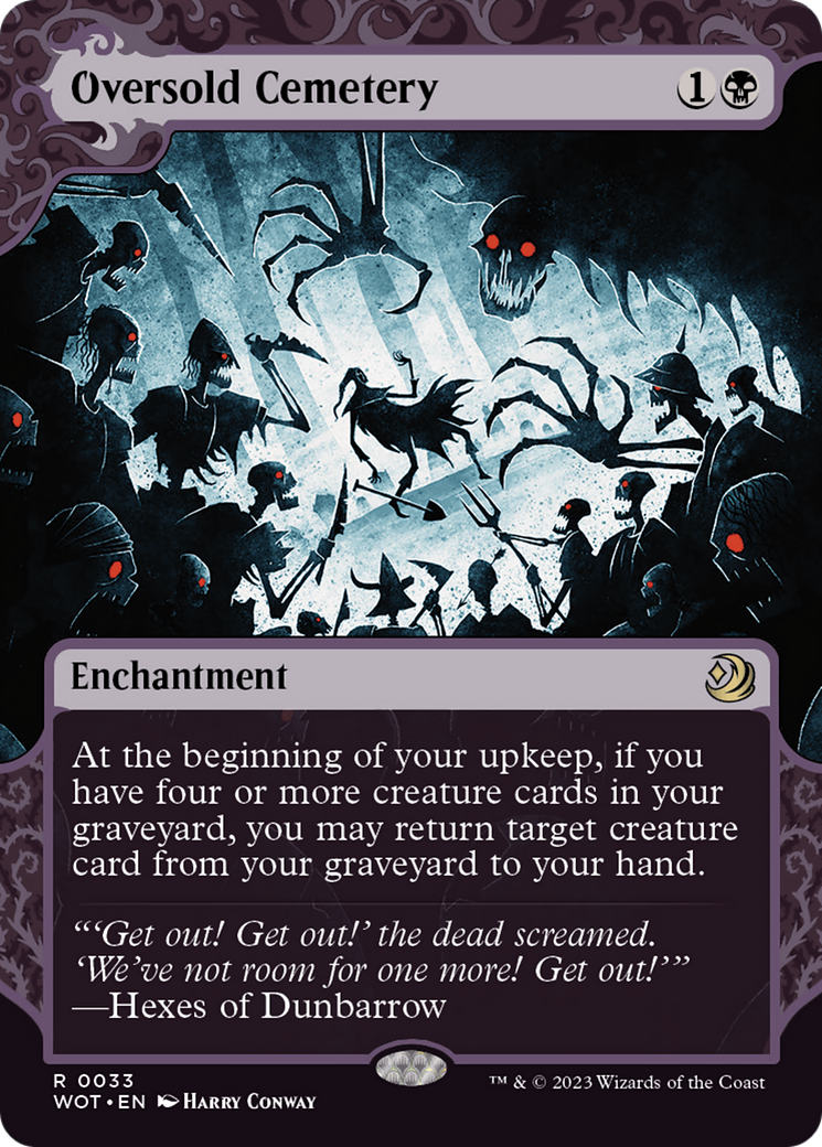 Oversold Cemetery [Wilds of Eldraine: Enchanting Tales] | Mindsight Gaming