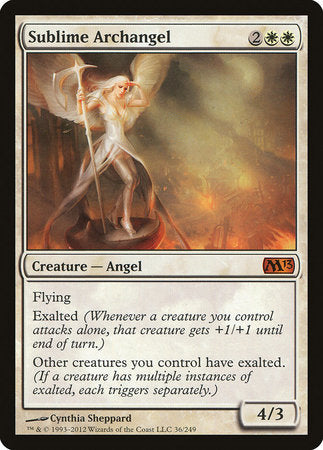 Sublime Archangel [Magic 2013] | Mindsight Gaming