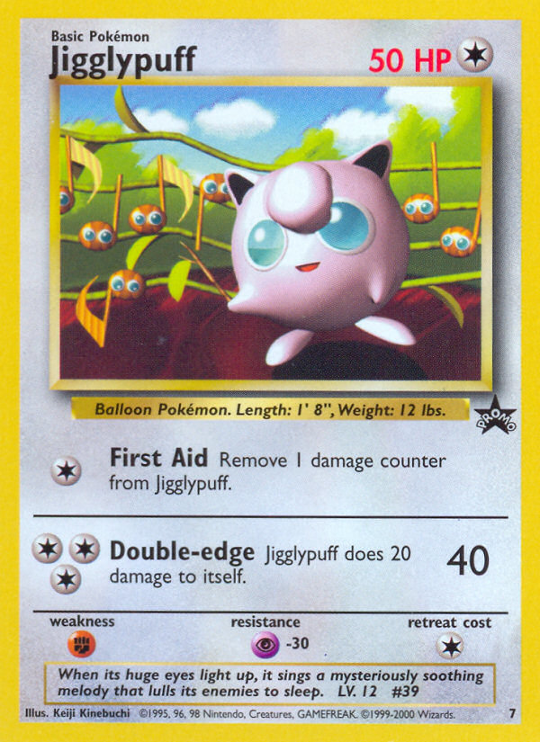 Jigglypuff (7) [Wizards of the Coast: Black Star Promos] | Mindsight Gaming