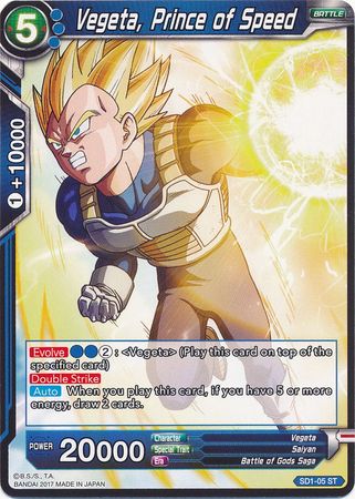 Vegeta, Prince of Speed (Starter Deck - The Awakening) (SD1-05) [Galactic Battle] | Mindsight Gaming