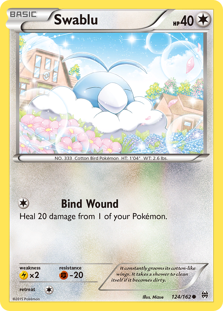 Swablu (124/162) [XY: BREAKthrough] | Mindsight Gaming