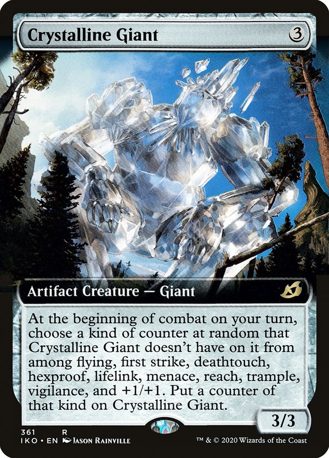 Crystalline Giant (Extended Art) [Ikoria: Lair of Behemoths] | Mindsight Gaming