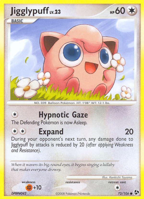 Jigglypuff (72/106) [Diamond & Pearl: Great Encounters] | Mindsight Gaming