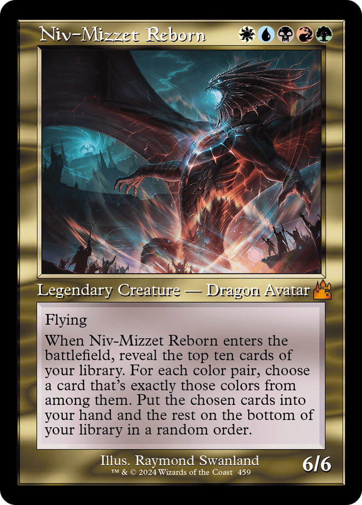 Niv-Mizzet Reborn (Retro Frame) [Ravnica Remastered] | Mindsight Gaming