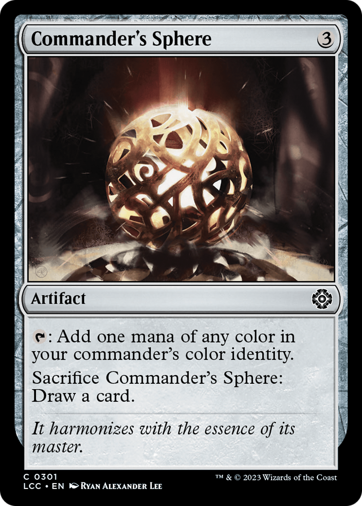 Commander's Sphere [The Lost Caverns of Ixalan Commander] | Mindsight Gaming