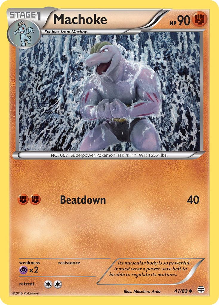 Machoke (41/83) [XY: Generations] | Mindsight Gaming