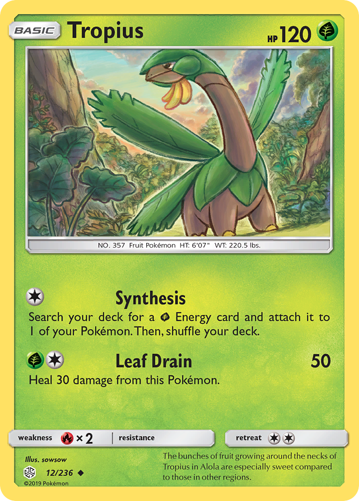 Tropius (12/236) [Sun & Moon: Cosmic Eclipse] | Mindsight Gaming