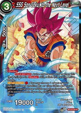 SSG Son Goku, to the Next Level (Uncommon) [BT13-018] | Mindsight Gaming