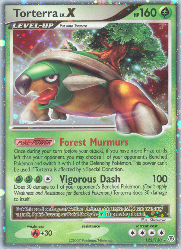 Torterra LV.X (122/130) [Diamond & Pearl: Base Set] | Mindsight Gaming