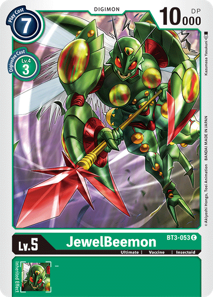 JewelBeemon [BT3-053] [Release Special Booster Ver.1.5] | Mindsight Gaming