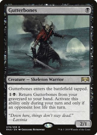 Gutterbones [Ravnica Allegiance Promos] | Mindsight Gaming