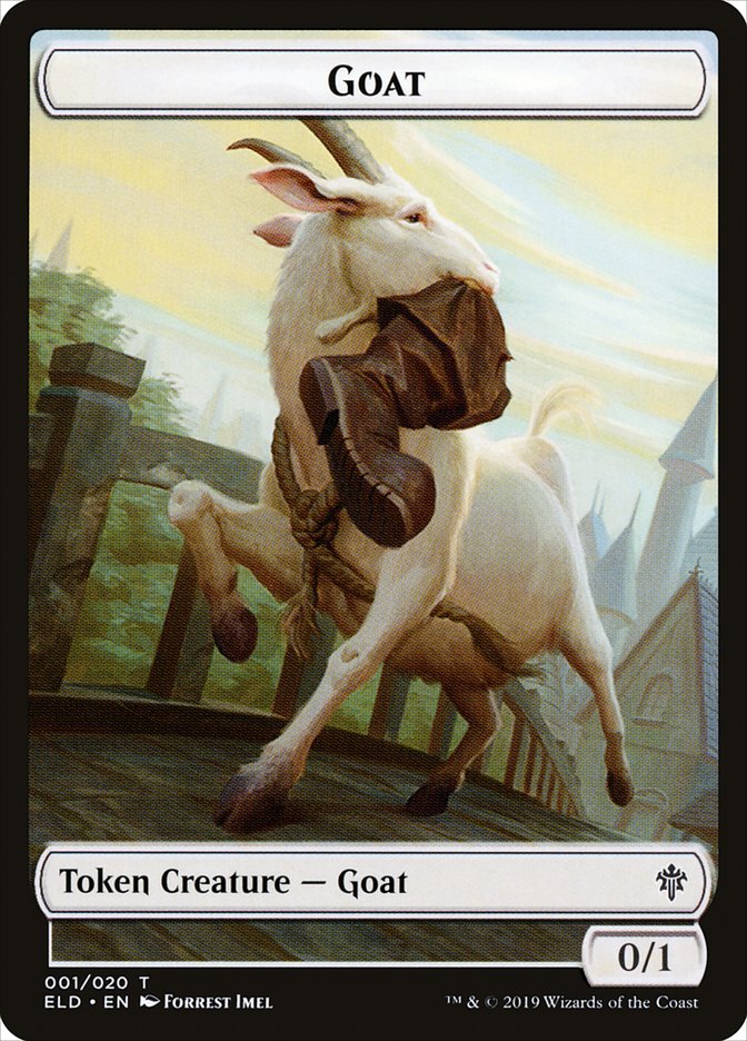 Goat [Throne of Eldraine Tokens] | Mindsight Gaming