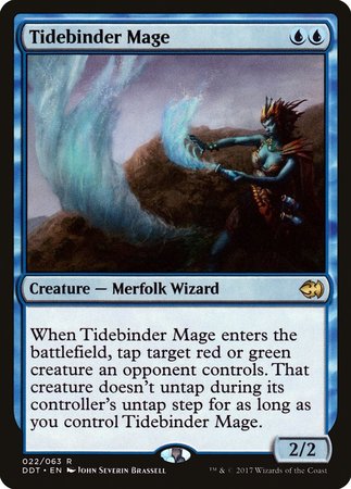 Tidebinder Mage [Duel Decks: Merfolk vs. Goblins] | Mindsight Gaming