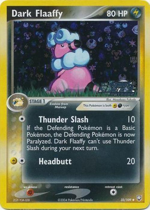 Dark Flaaffy (33/109) (Stamped) [EX: Team Rocket Returns] | Mindsight Gaming