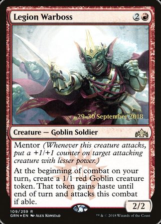 Legion Warboss [Guilds of Ravnica Promos] | Mindsight Gaming