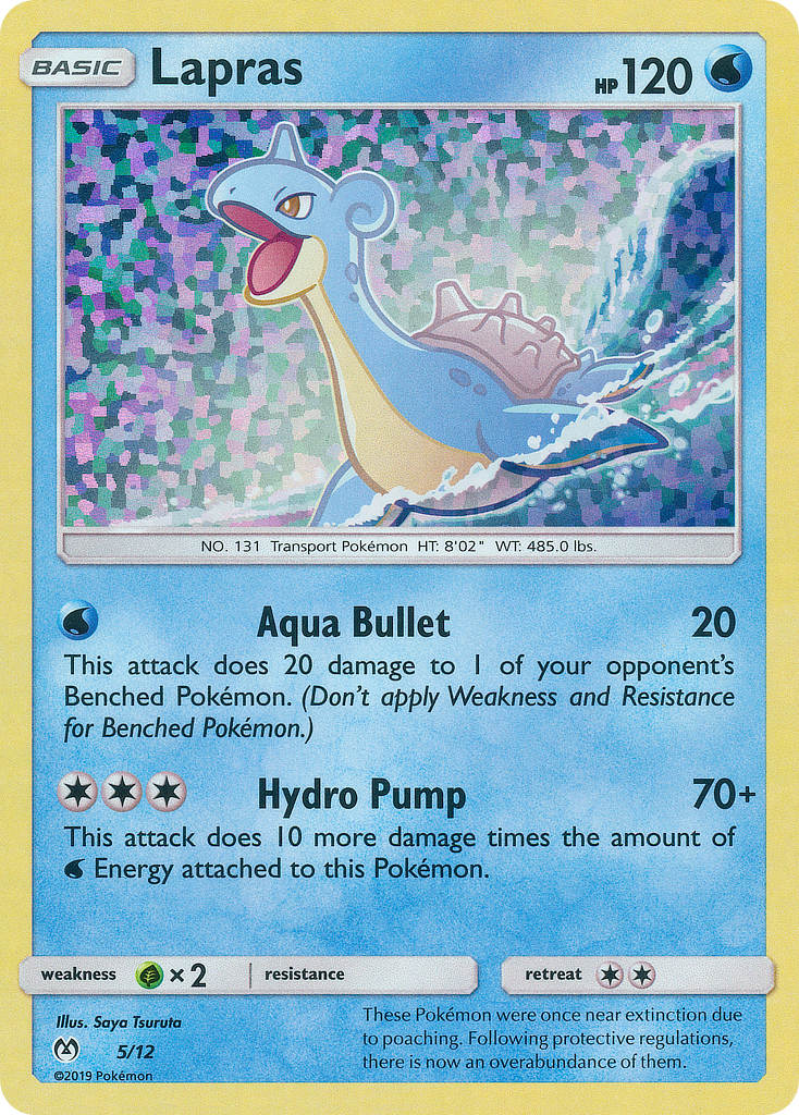 Lapras (5/12) [McDonald's Promos: 2019 Collection] | Mindsight Gaming