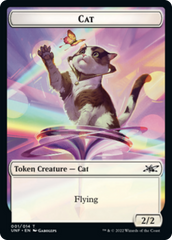 Cat // Treasure (13) Double-sided Token [Unfinity Tokens] | Mindsight Gaming