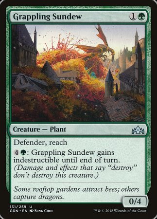 Grappling Sundew [Guilds of Ravnica] | Mindsight Gaming