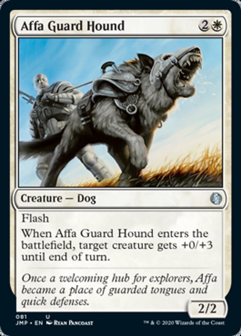 Affa Guard Hound [Jumpstart] | Mindsight Gaming