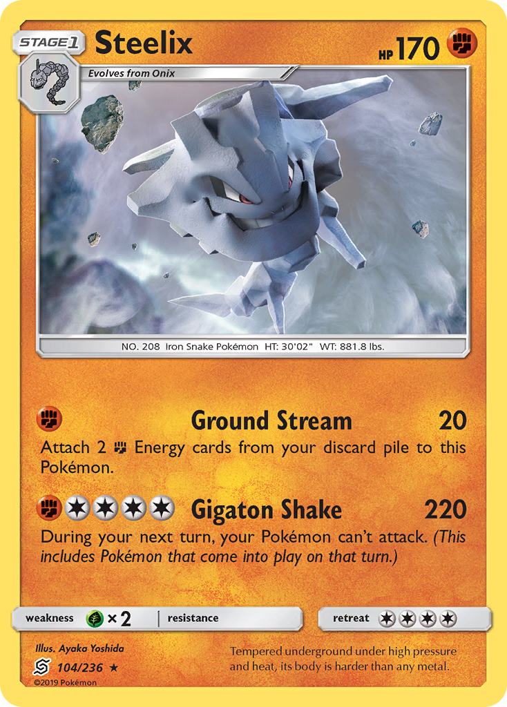 Steelix (104/236) [Sun & Moon: Unified Minds] | Mindsight Gaming