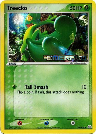 Treecko (70/106) (Stamped) [EX: Emerald] | Mindsight Gaming