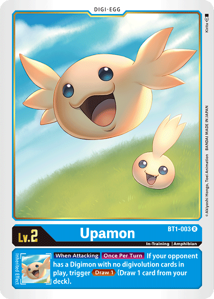 Upamon [BT1-003] [Release Special Booster Ver.1.0] | Mindsight Gaming