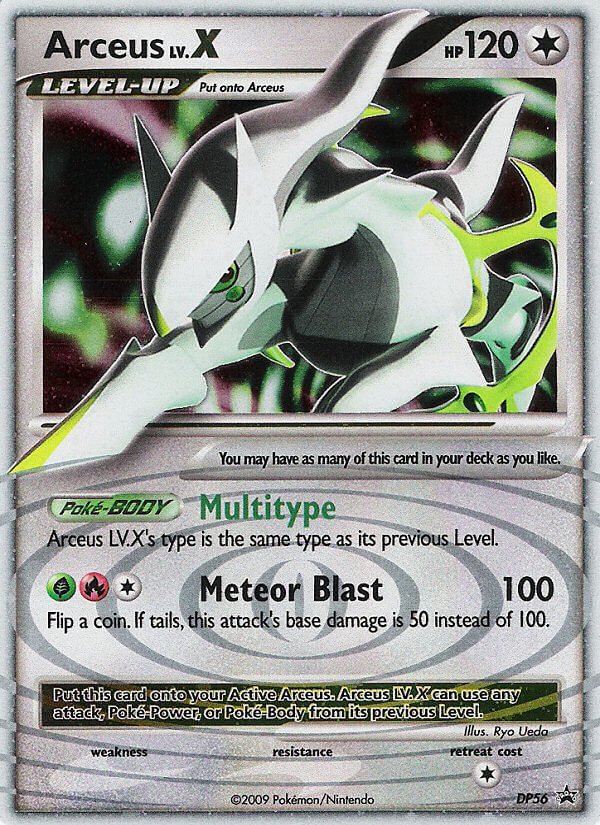 Arceus LV.X (DP56) [Diamond & Pearl: Black Star Promos] | Mindsight Gaming