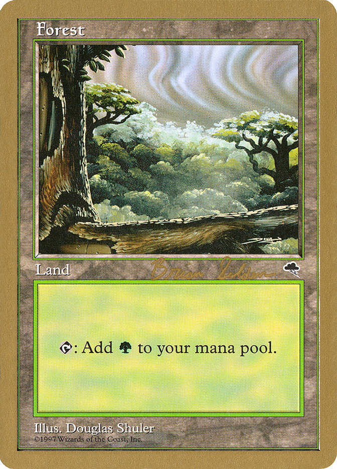 Forest (bs349) (Brian Selden) [World Championship Decks 1998] | Mindsight Gaming