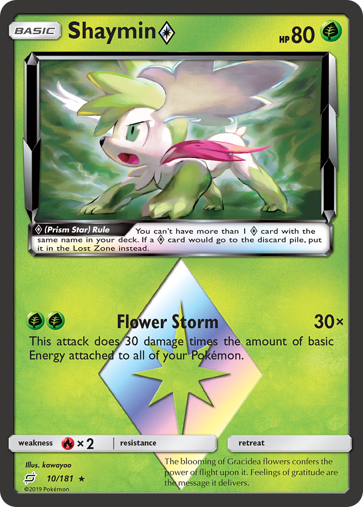 Shaymin (10/181) (Prism Star) [Sun & Moon: Team Up] | Mindsight Gaming