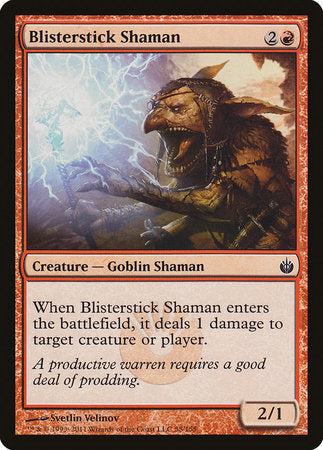 Blisterstick Shaman [Mirrodin Besieged] | Mindsight Gaming