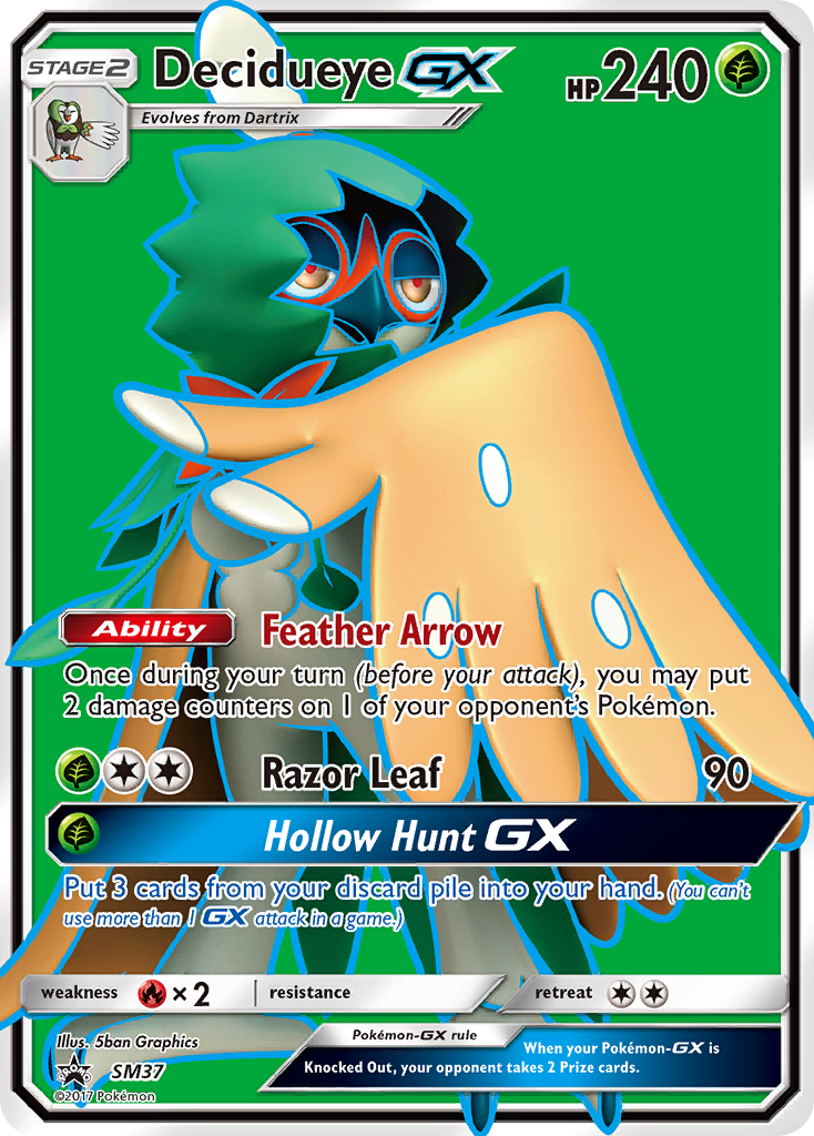 Decidueye GX (SM37) [Sun & Moon: Black Star Promos] | Mindsight Gaming