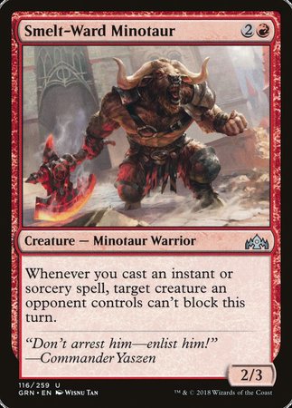 Smelt-Ward Minotaur [Guilds of Ravnica] | Mindsight Gaming