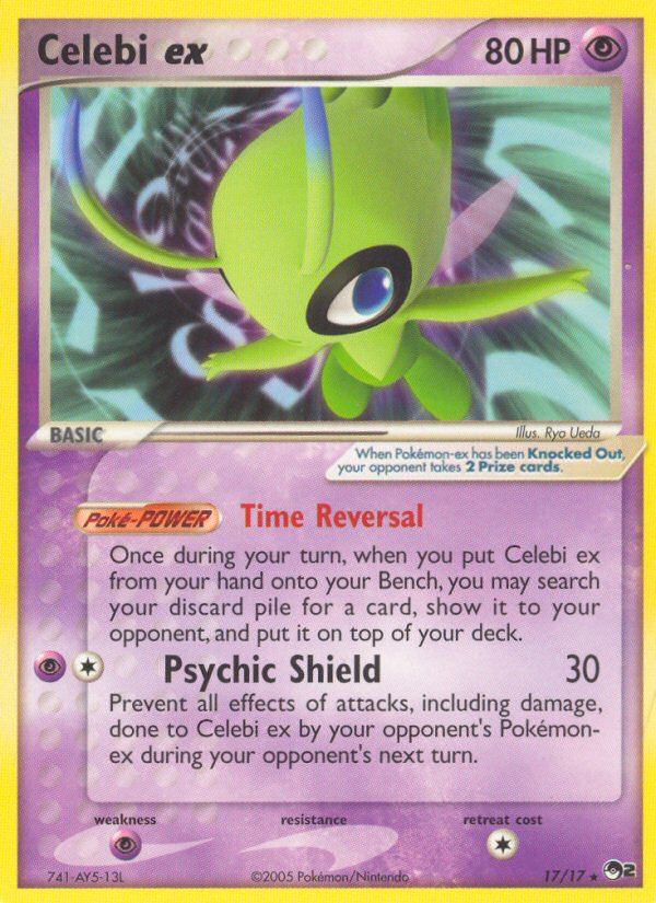 Celebi ex (17/17) [POP Series 2] | Mindsight Gaming