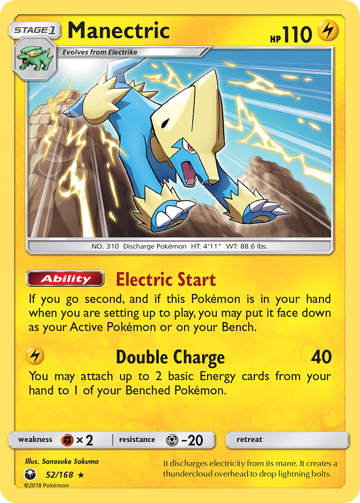 Manectric (52/168) [Sun & Moon: Celestial Storm] | Mindsight Gaming