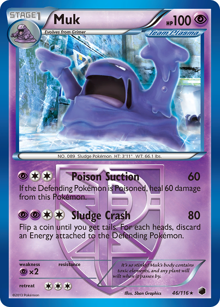 Muk (46/116) [Black & White: Plasma Freeze] | Mindsight Gaming