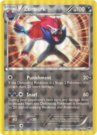 Zoroark (BW19) (Jumbo Card) [Black & White: Black Star Promos] | Mindsight Gaming