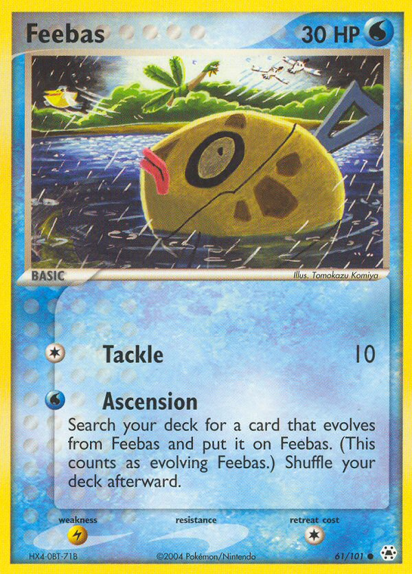 Feebas (61/101) [EX: Hidden Legends] | Mindsight Gaming