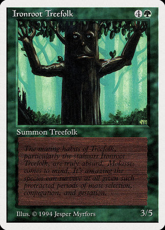 Ironroot Treefolk [Summer Magic / Edgar] | Mindsight Gaming