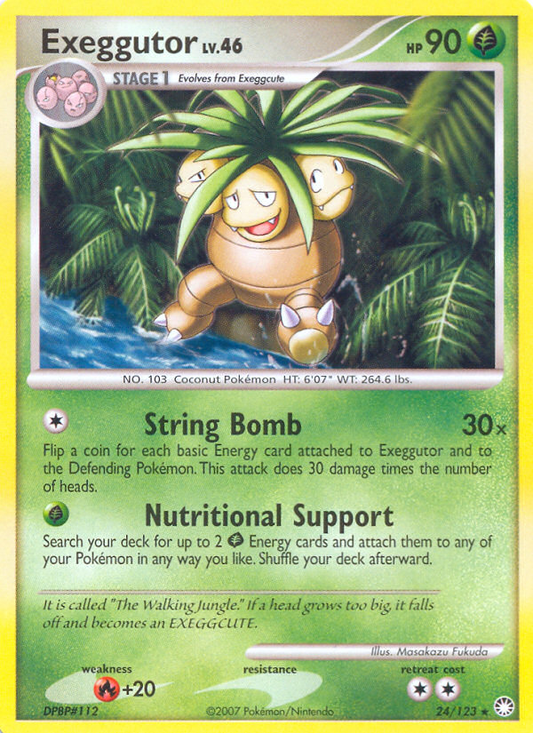 Exeggutor (24/123) [Diamond & Pearl: Mysterious Treasures] | Mindsight Gaming